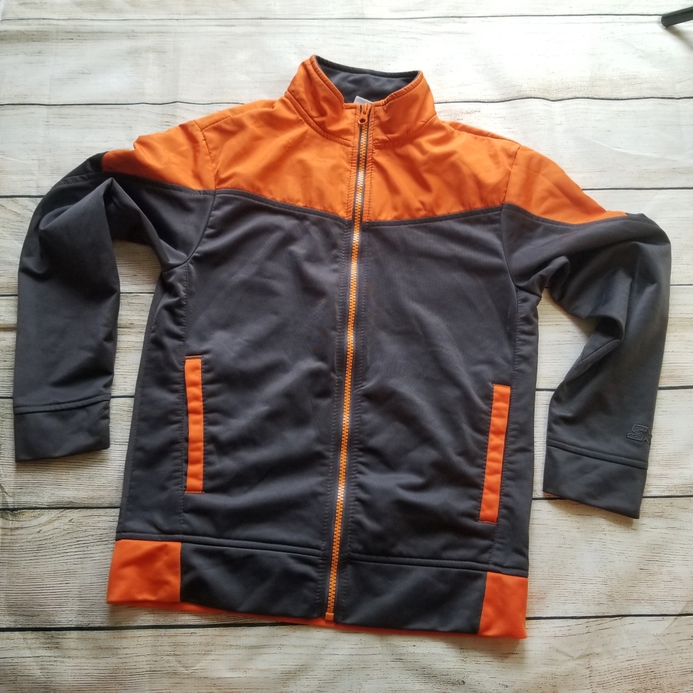 Zippered athletic jacket